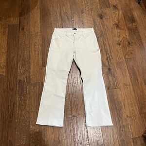 GAP Cream (optic white) Denim Baby Boot Jeans 34/18R STRETCHY